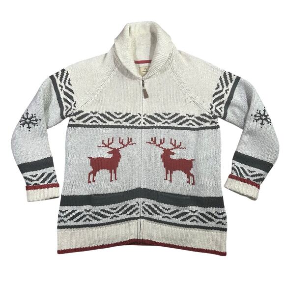 Wind River Cowichan Knit Zip Cardigan Sweater Vintage Style 2XL - Picture 1 of 5